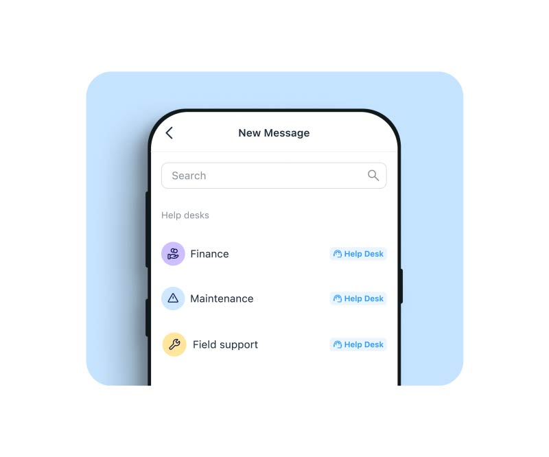 Connecteam chat