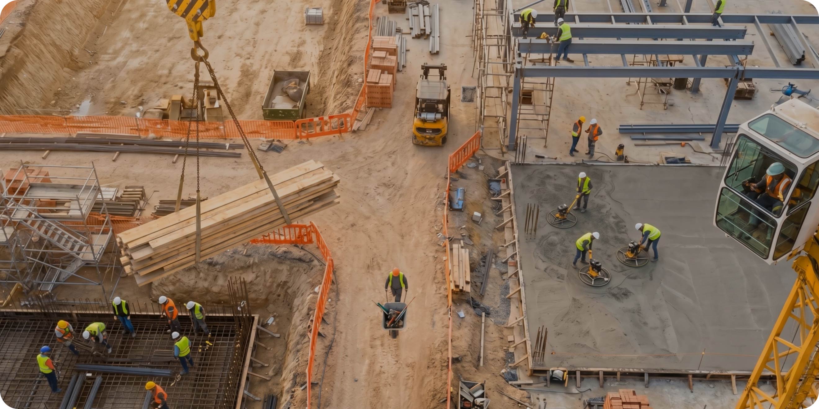 Connecteam construction workforce management platform for scheduling, tracking, and managing field teams across job sites.
